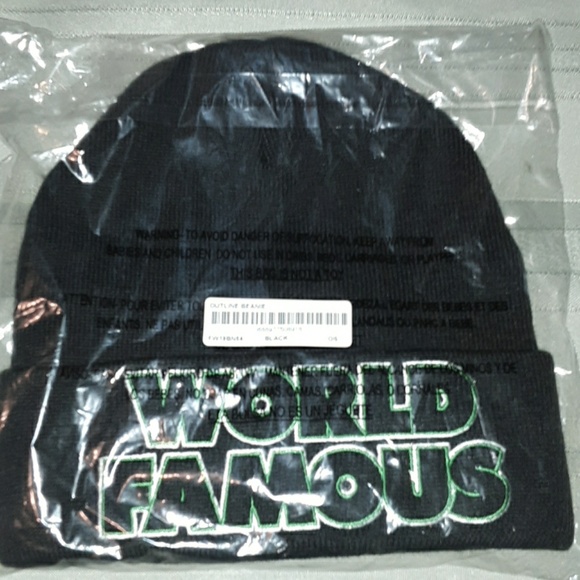 supreme outline beanie
